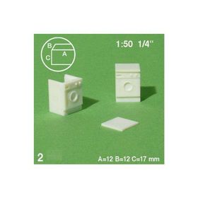 Schulcz 55-8113 1:50 Maket Çamaşır Makinesi