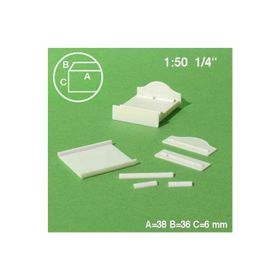 Schulcz 55-9002 1:50 Maket Çift Kişilik Yatak