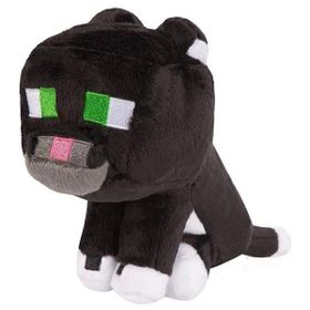 Schulzz Minecraft Tuxedo Cat Plush Kara Kedi Peluş Oyuncak