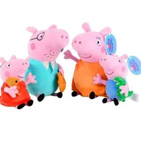 Schulzz Peppa Pig Ailesi Peluş