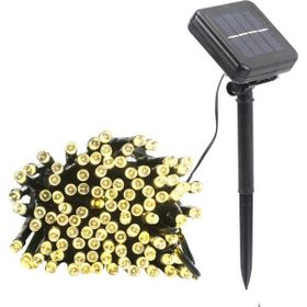 Schulzz Solar Güneş Enerjili Dış Bahçe 8 Modlu 20 m 200 Led Aydınlatma