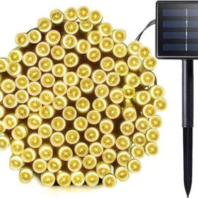 Schulzz Solar Güneş Enerjili Dış Bahçe 8 Modlu 20 m 200 Led Aydınlatma