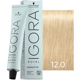 Schwarzkopf 12.0 Ultra Sarı Açıcı 60 ml Igora Royal Saç Boyası