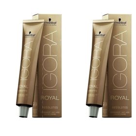 Schwarzkopf 2 Adet Igora Royal Absolutes 7-10 Kumral Sandre Doğal Saç Boyası