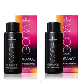 Schwarzkopf 2 Adet Igora Vibrance 5-65 Açık Kahve Çikolata Altın Saç Boyası