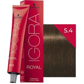 Schwarzkopf 5.4 Açık Kahve Bej 60 ml Igora Royal Saç Boyası