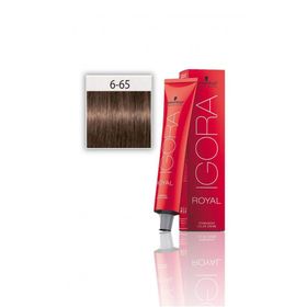 Schwarzkopf 6.65 Koyu Kumral Çikolata Altın İgora Royal Saç Boyası