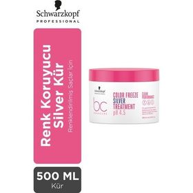 Schwarzkopf BC Clean 500 ml Renk Koruyucu Gümüş Kür