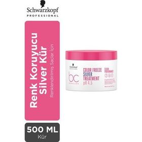 Schwarzkopf BC Clean 500 ml Renk Koruyucu Gümüş Kür