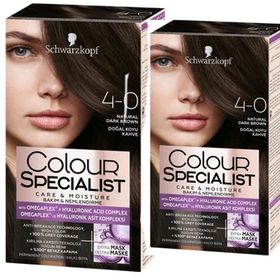 Schwarzkopf Colour Specialist 2 x 4.0 Doğal Koyu Kahve