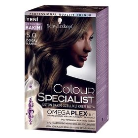 Schwarzkopf Colour Specialist 5-0 Doğal Kahve Set Saç Boyası