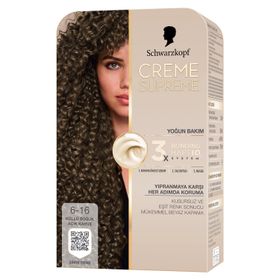 Schwarzkopf Creme Supreme Küllü Soğuk Açık 6-16 Saç Boyası