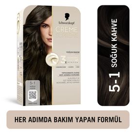 Schwarzkopf Creme Supreme Yoğun Bakım Full Kit 5 1 Soğuk Kahve Saç Boyası