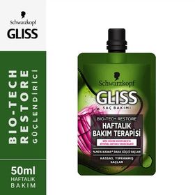 Schwarzkopf Gliss Biotech 50 ml Saç Bakım Terapisi Maskesi