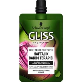 Schwarzkopf Gliss Biotech 50 ml Saç Bakım Terapisi Maskesi