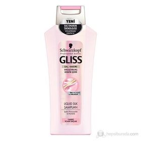 Schwarzkopf Gliss Liquid Silk Gloss 400 ml Şampuan