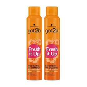 Schwarzkopf Got2b Fresh It Up Texture 2x200 ml Kuru Şampuan