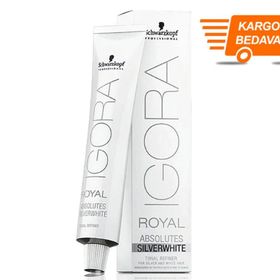 Schwarzkopf Igora 9 Adet Royal Absolutes Silverwhite Grey Lilac Saç Boyası