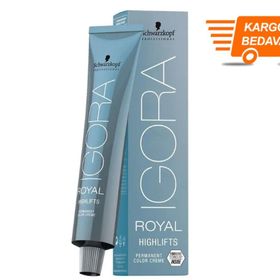 Schwarzkopf Igora 9 Adet Royal Highlifts 12-2 Özel Açıcı Küllü Saç Boyası