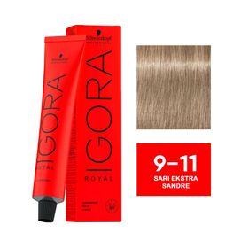 Schwarzkopf Igora Royal 60 ml 9-11 Sarı Ekstra Sandre Saç Boyası