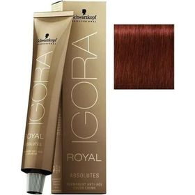 Schwarzkopf Igora Royal Absolutes 6-80 Koyu Kumral x 7 Adet Doğal Kızıl Saç Boyası