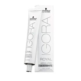 Schwarzkopf Igora Royal Absolutes Silverwhite Silver Saç Boyası ve Oksidan