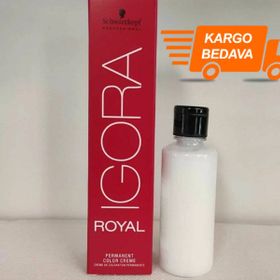 Schwarzkopf Igora Royal E-1 Ekstra Kül Katkısı Saç Boyası ve Oksidan