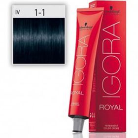 Schwarzkopf Igora Royal No:1.1 Siyah Sandre Saç Boyası