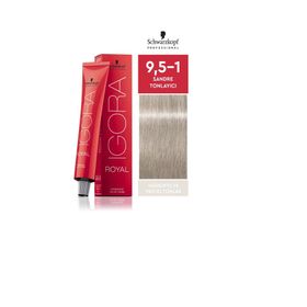 Schwarzkopf Igora Royal Pastel Tonlar 9,5-1 Sandre Tonlayıcı Saç Boyası