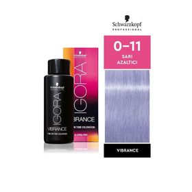 Schwarzkopf Igora Vibrance Amonyaksız Yarı Kalıcı 60 ml 0-11 Sandre Konsantre Saç Boyası