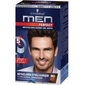Schwarzkopf Men Perfect 80 Kahve Siyah 3 Adet Erkek Saç Boyası