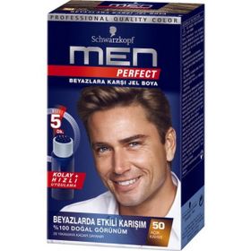 Schwarzkopf Men Perfect No.50 Light Kahverengi Saç Boyası