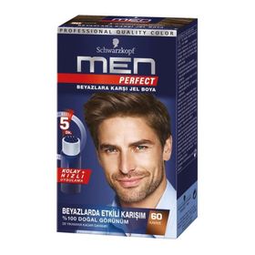 Schwarzkopf Men Perfect No.60 Medium Kahverengi Saç Boyası