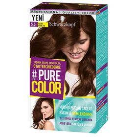 Schwarzkopf Pure Color 5-5 Sıcak Çikolata Saç Boyası