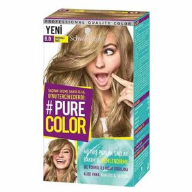 Schwarzkopf Pure Color 8-0 Vanilyalı Tart Saç Boyası