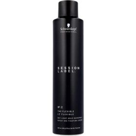 Schwarzkopf Session Label the Flexible No.2 Mat Esnek Hafif Tutuşlu Vegan 300 ml Saç Spreyi