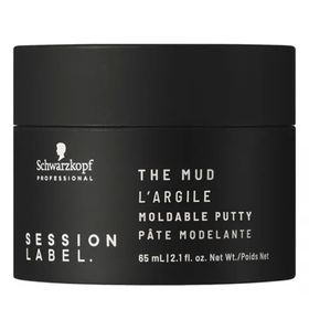 Schwarzkopf Session Label the Mud Güçlü Tutucu Saç Şekillendirici Vegan Macun 65 ml Wax