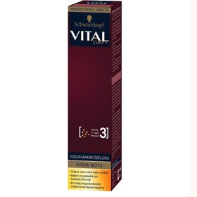 Schwarzkopf Vital Colors 1-1 Gece Siyah 60 ml Krem Saç Boyası