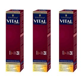 Schwarzkopf Vıtal Colors 5-00 Açık Kahve X 3 Adet Krem Saç Boyası