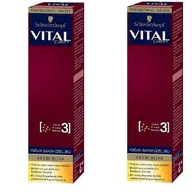 Schwarzkopf Vital Colors 5-68 Koyu Bronz Kahve x 2 Adet Krem Saç Boyası
