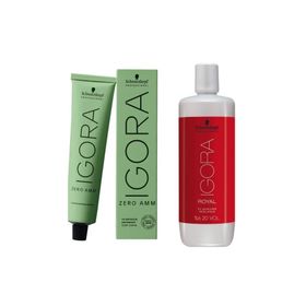 Schwarzkopf Zero Amm 6 Adet 7-00 Saç Boyası+1 lt Oksidan