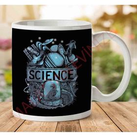 Science Montage Baskılı Kupa