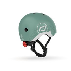 Scoot And Ride 181206-96497 Yeşil Helmet Reflective Bebek Kaskı