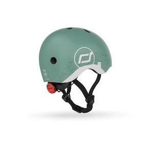 Scoot And Ride 181206-96497 Yeşil Helmet Reflective Bebek Kaskı
