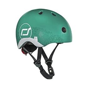 Scoot And Ride 181206-96497 Yeşil Helmet Reflective Bebek Kaskı