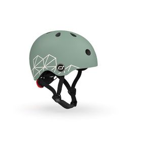 Scoot And Ride 181206-96562 Lifestyle XXS-S Green Lines Bebek Kaskı
