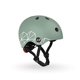 Scoot And Ride 181206-96562 Lifestyle XXS-S Green Lines Bebek Kaskı