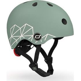 Scoot And Ride 181206-96562 Lifestyle XXS-S Green Lines Bebek Kaskı
