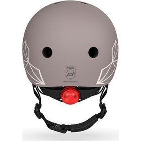 Scoot And Ride 181206-96563 Lifestyle XXS-S Brown Lines Bebek Kaskı