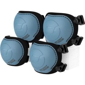 Scoot And Ride 230925-00015 Petrol Mavisi Dizlik ve Dirseklik Scooter Koruyucu Set